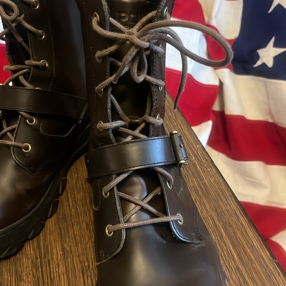 Ralph Lauren Brown Leather Men’s Boots main image 11
